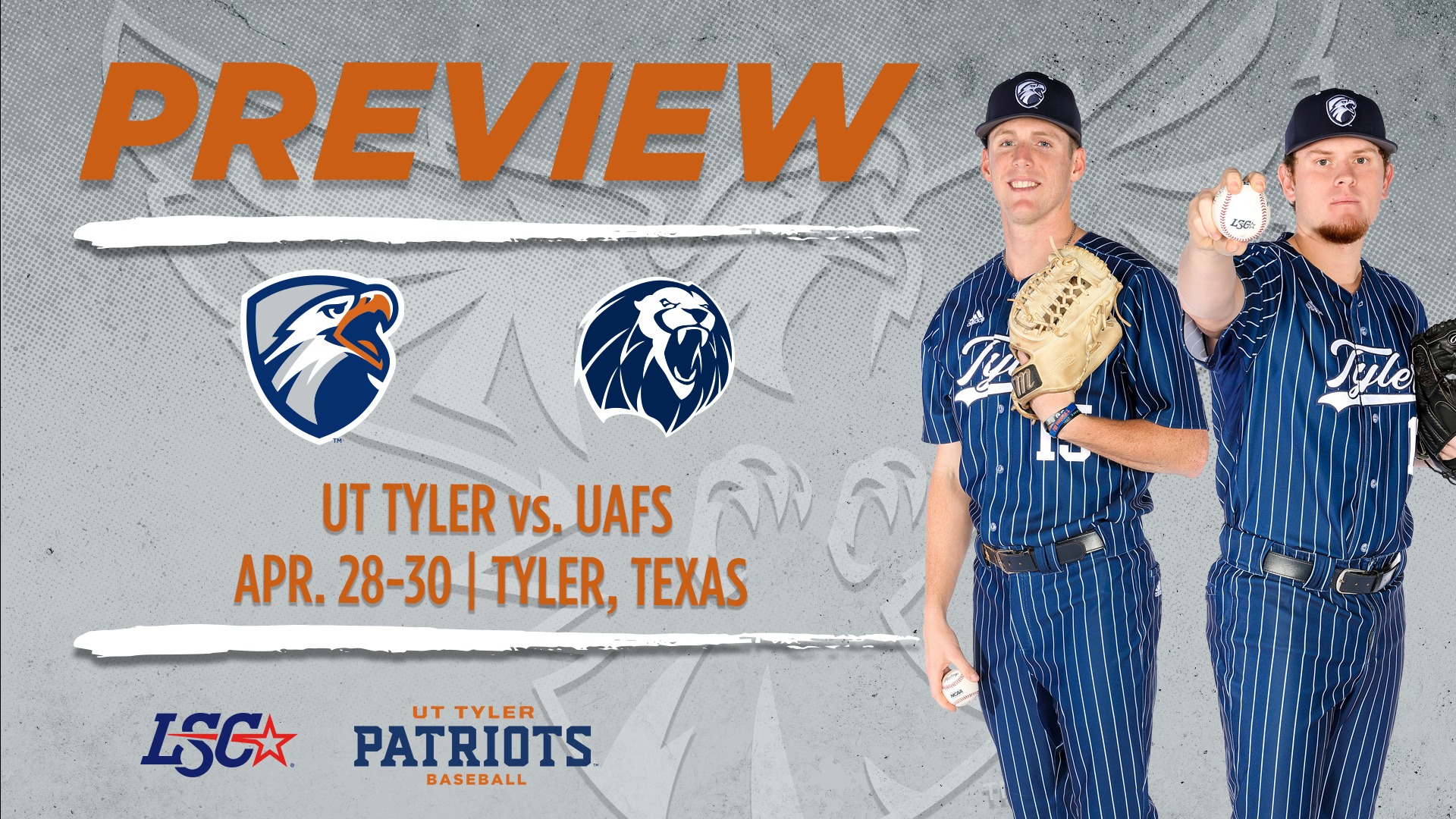 24/RV Baseball Hosting UAFS for Final LSC Regular Season Series