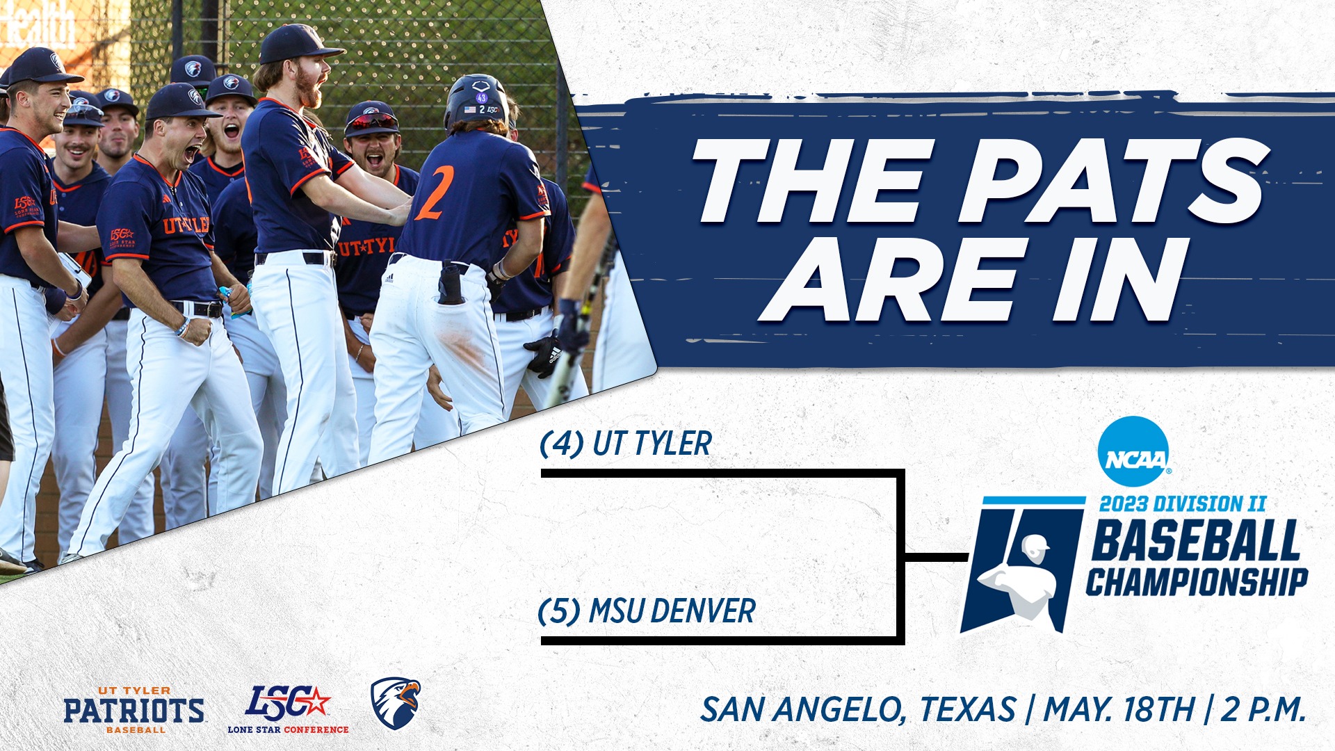 Baseball Earns No. 4 Seed in NCAA South Central Regional Tournament
