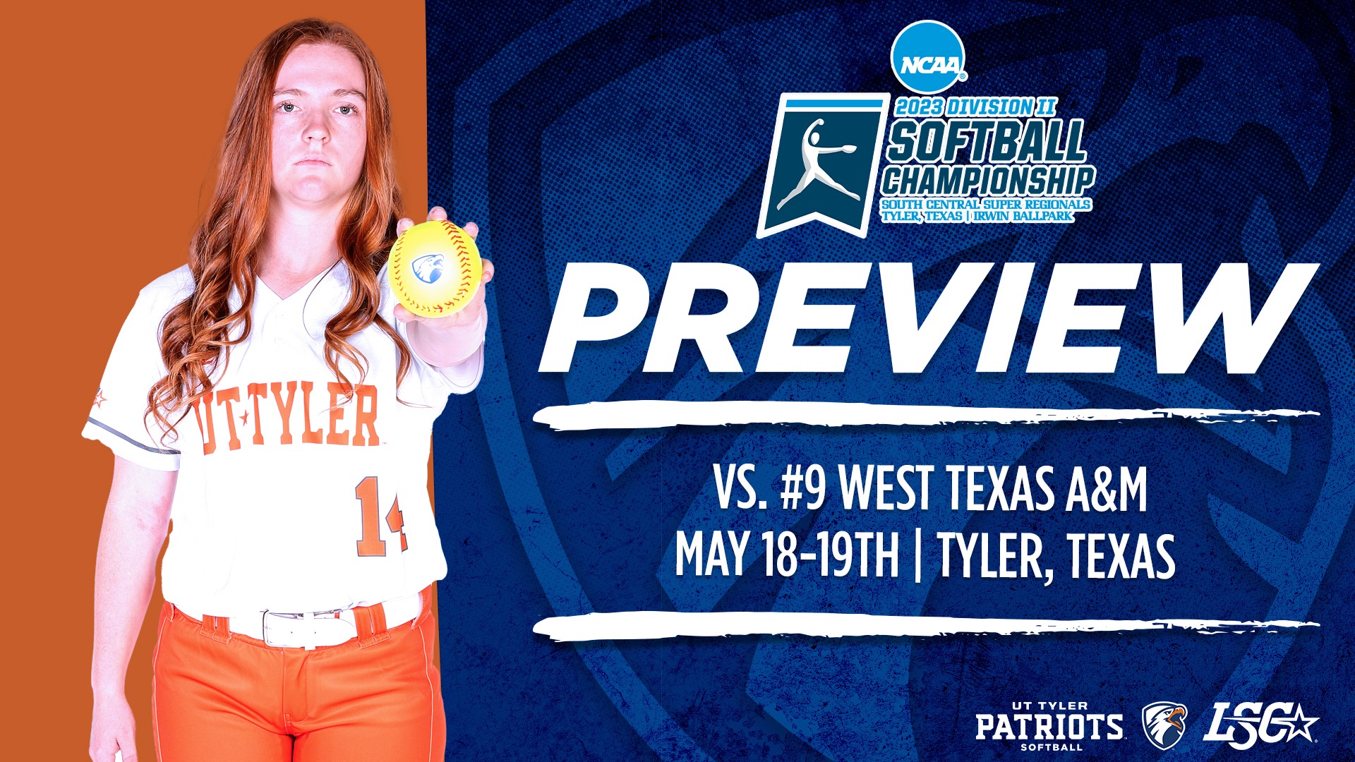 3 UT Tyler Takes on 9 West Texas A&M in NCAA DII South Central Super