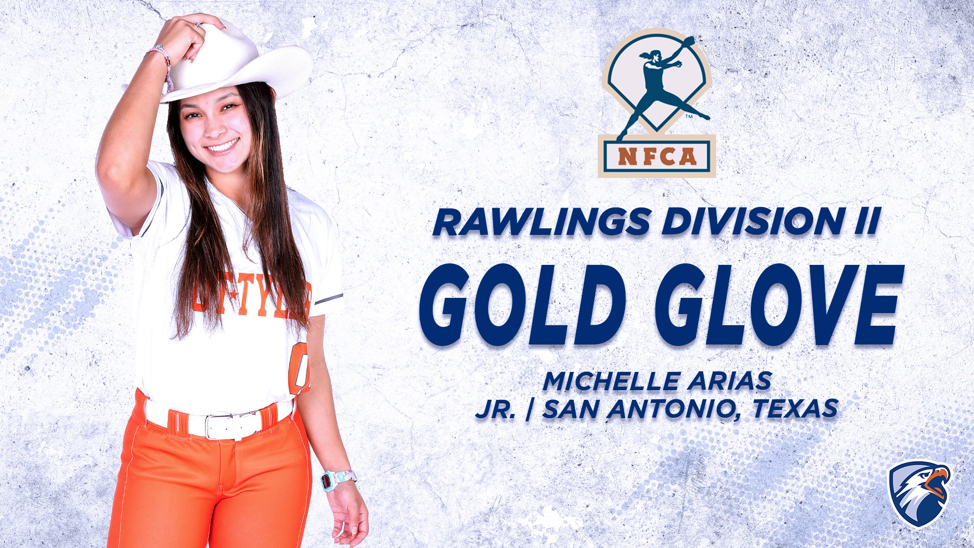 Arias Earns NCAA Division II Rawlings Gold Glove University of Texas