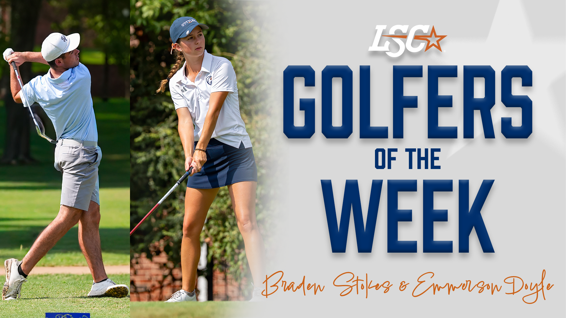 Emmerson and Braden Golfers of the Week LSC 