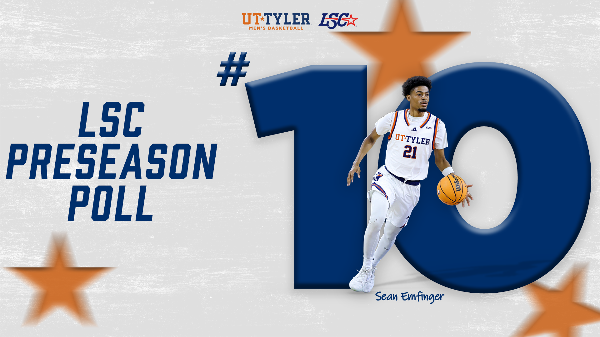 UT Tyler MBB LSC Preseason Ranking