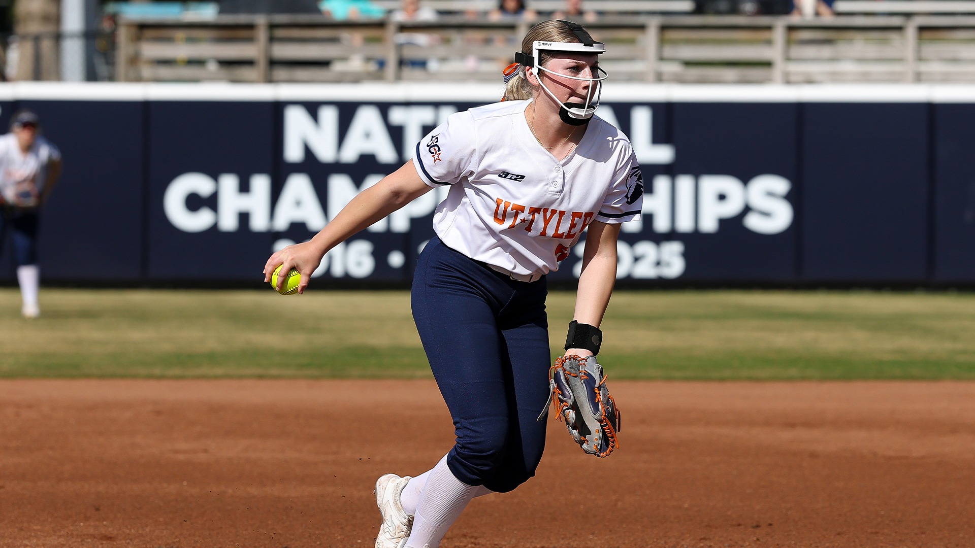 Kendall Selitzky throws a pitch against New Mexico Highlands