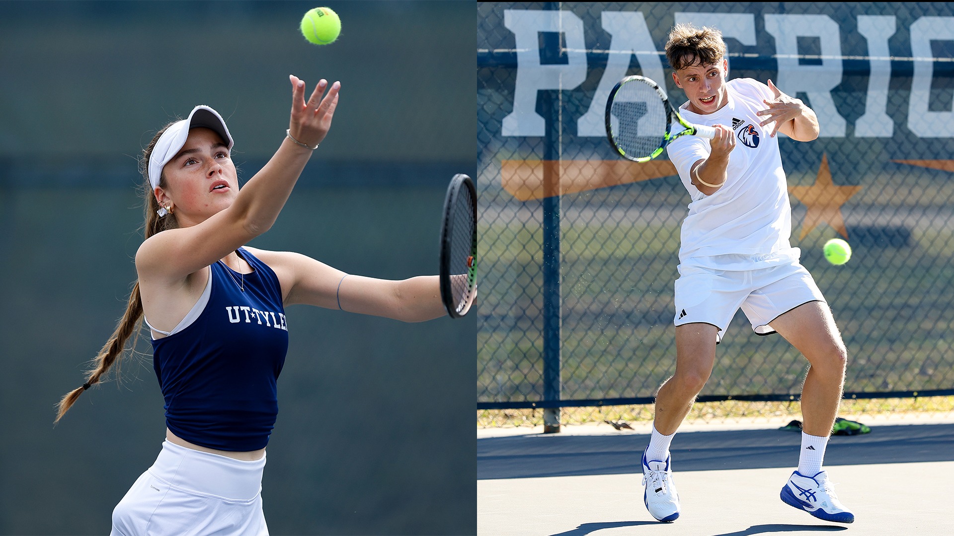 Natalia Gorzny and Jordi Garcia Portell play against West Florida.