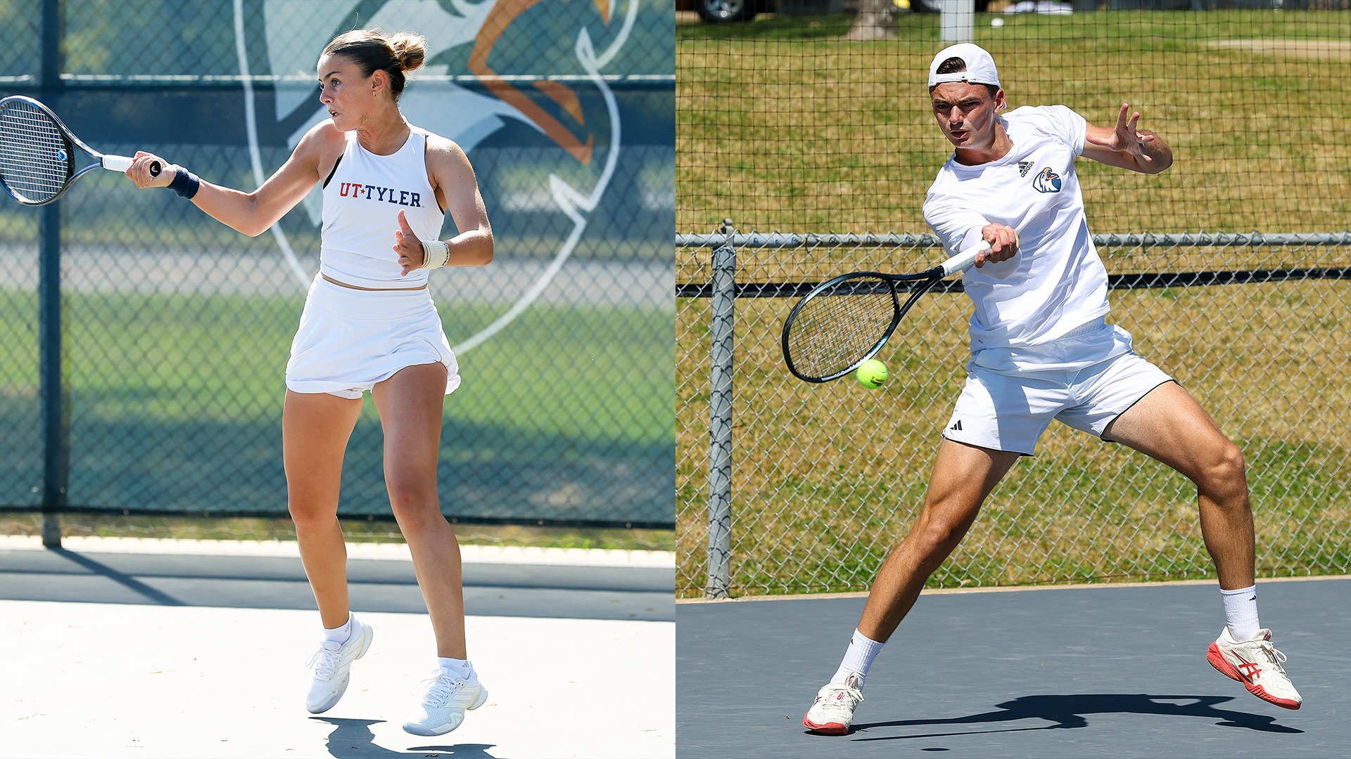 Claudia Di Leonardo and Carel Wessel led the Patriots to wins over Hawai'i Hilo on Friday.