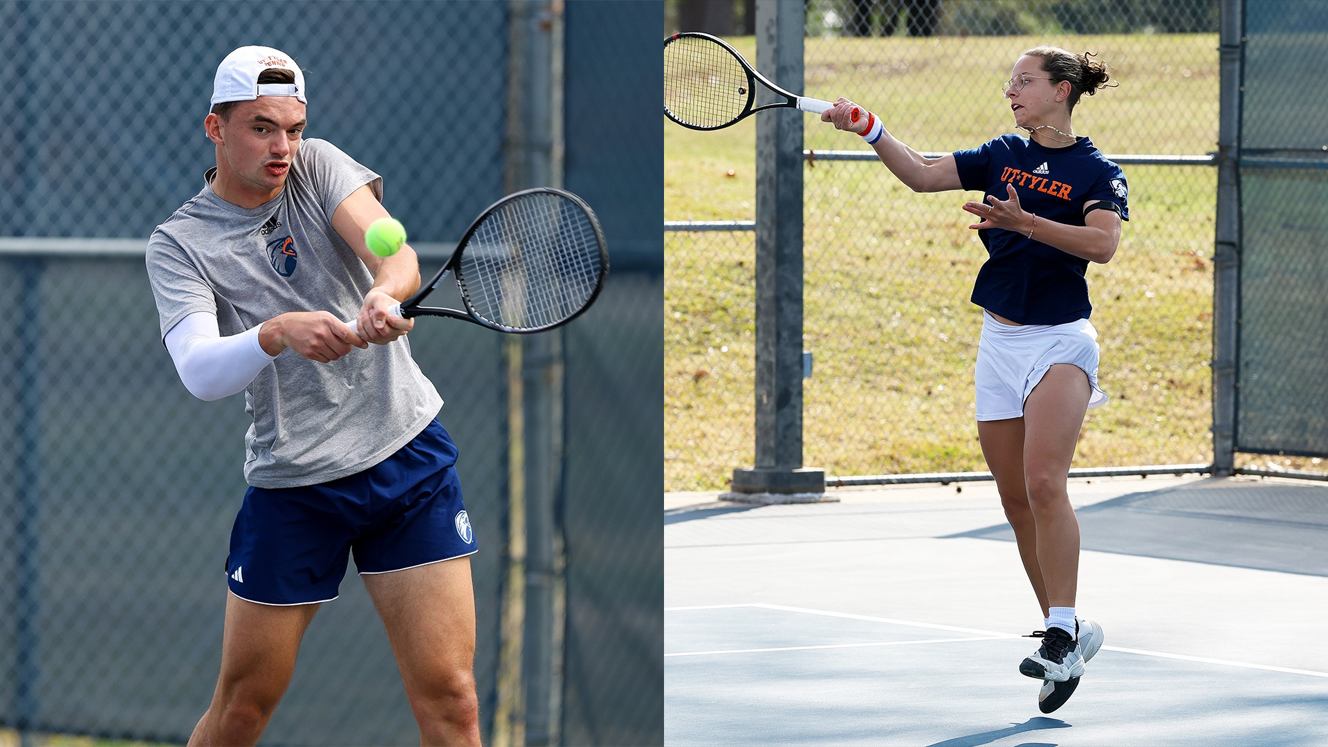 Carel Wessel and Yona Bancarel headline the All-LSC honorees for UT Tyler Tennis