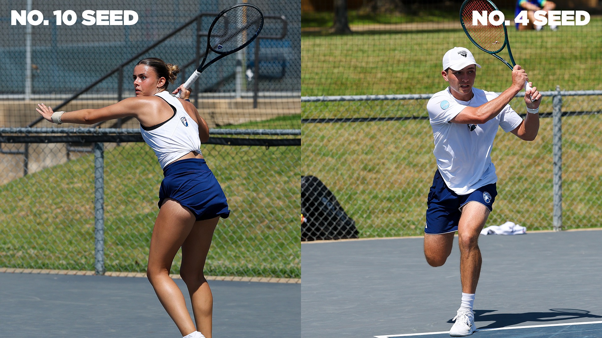 UT Tyler women's tennis is the #10 seed and the men's tennis team is the #4 seed at the NCAA Championship.