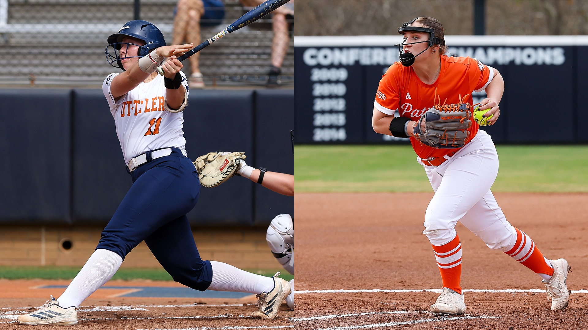 Taryn Barney and Kearston Gooch each earned D2CCA Second Team All-Region honors.