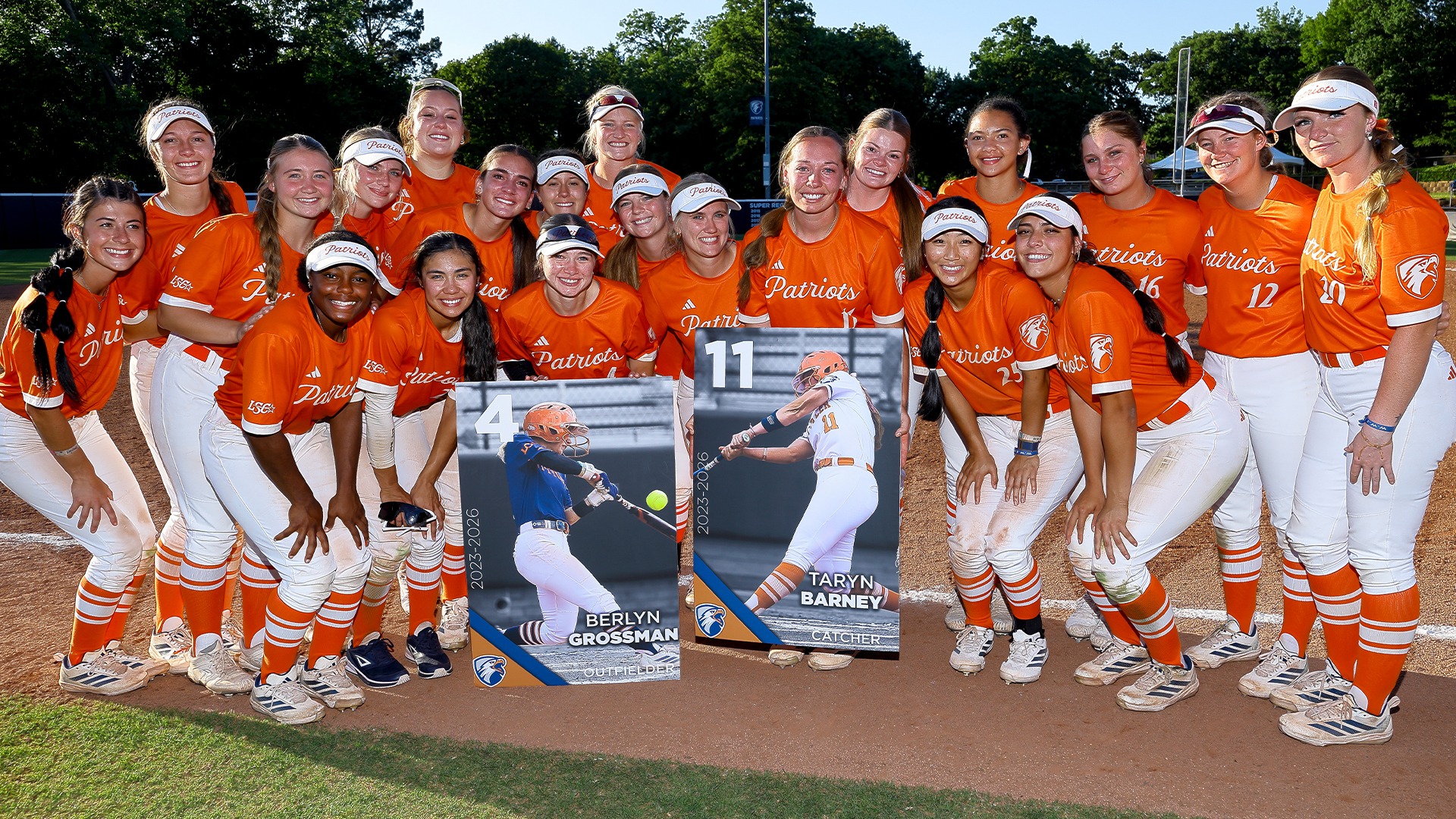 UT Tyler celebrated Berlyn Grossman and Taryn Barney on Senior Day on Sunday. 
