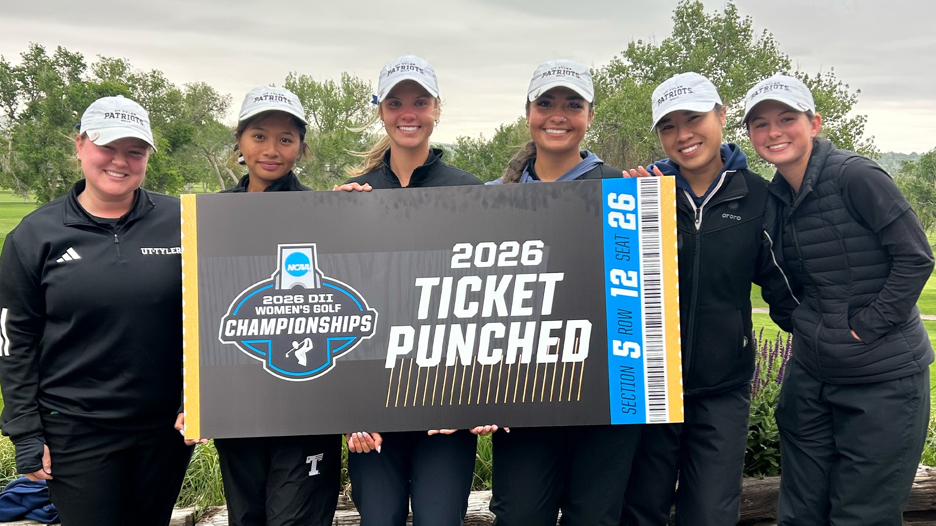 UT Tyler Women's Golf punched their first ever ticket to the NCAA Division II Championship on Tuesday.