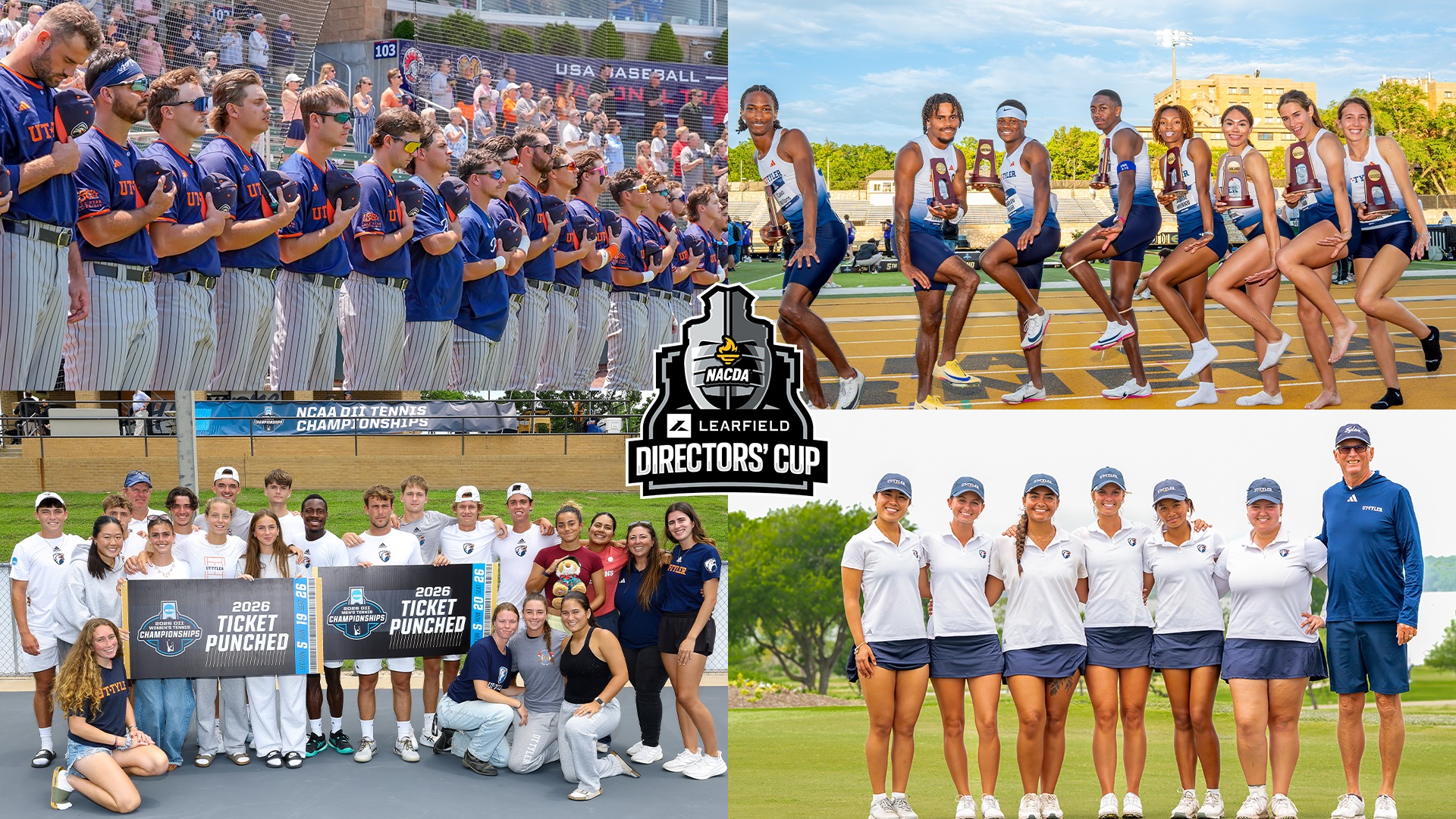UT Tyler finished 17th in the Learfield Directors' Cup.