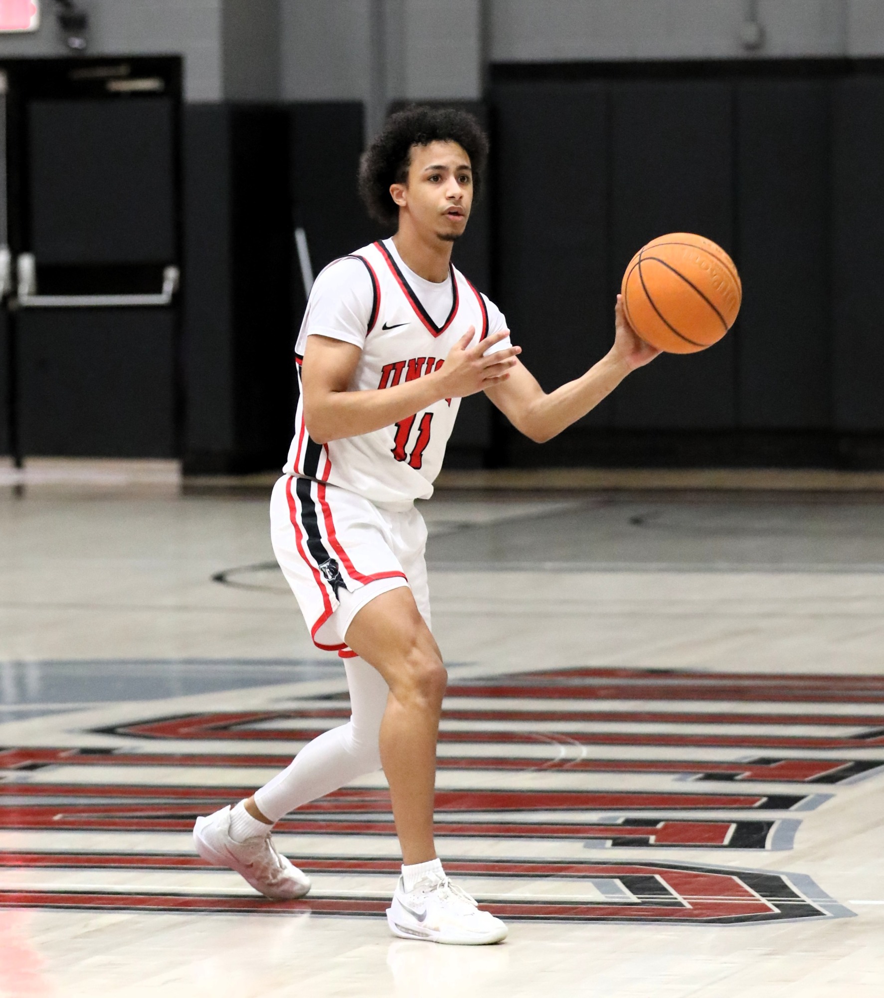 Union University men's basketball versus Fisk University, November 26, 2025, Fred DeLay Gymnasium, Jackson, Tennessee, photos by Gail Bailey.