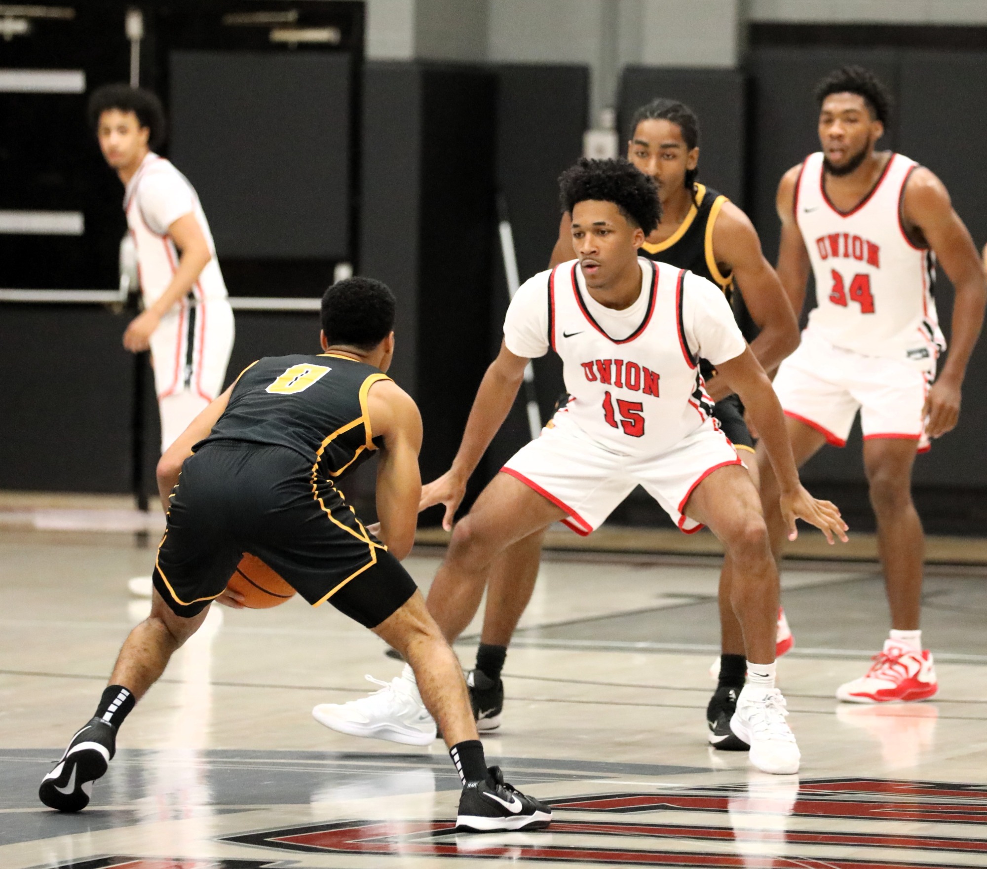 Union University men's basketball versus Fisk University, November 26, 2025, Fred DeLay Gymnasium, Jackson, Tennessee, photos by Gail Bailey.