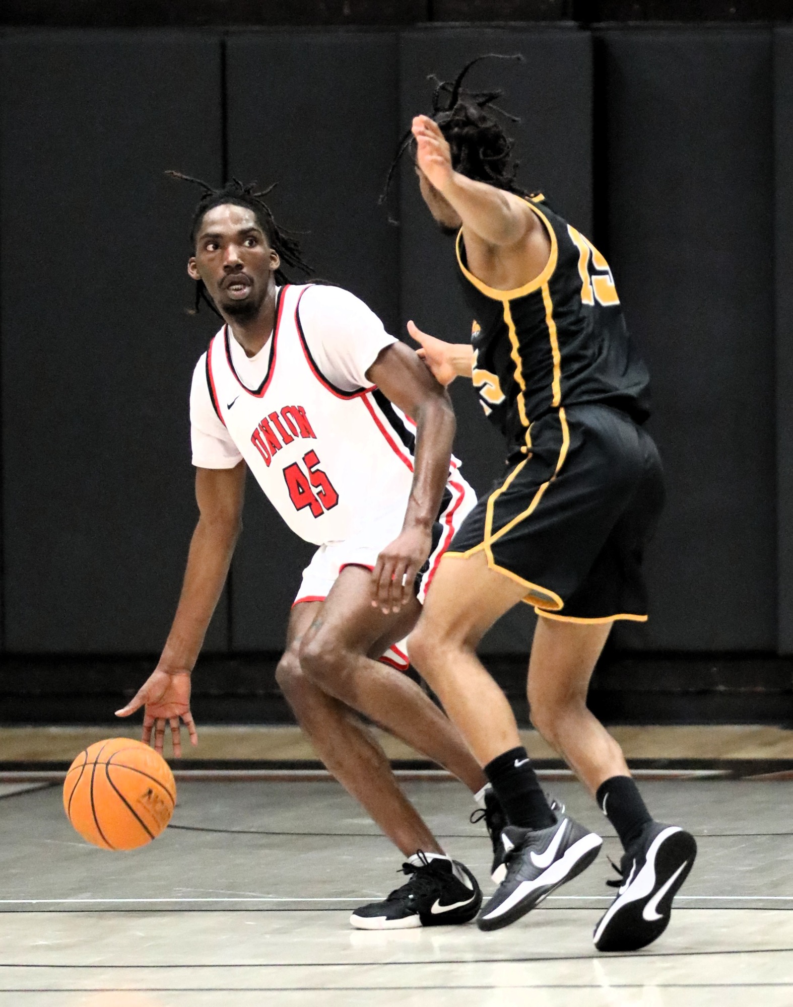 Union University men's basketball versus Fisk University, November 26, 2025, Fred DeLay Gymnasium, Jackson, Tennessee, photos by Gail Bailey.