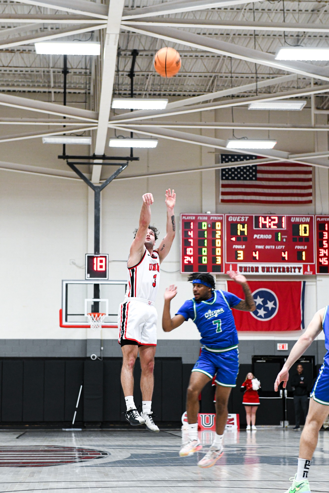 Union University men's basketball versus University of West Florida, January 10, 2026, Fred DeLay Gymnasium, Jackson, Tenn., photos by Molly Vogt