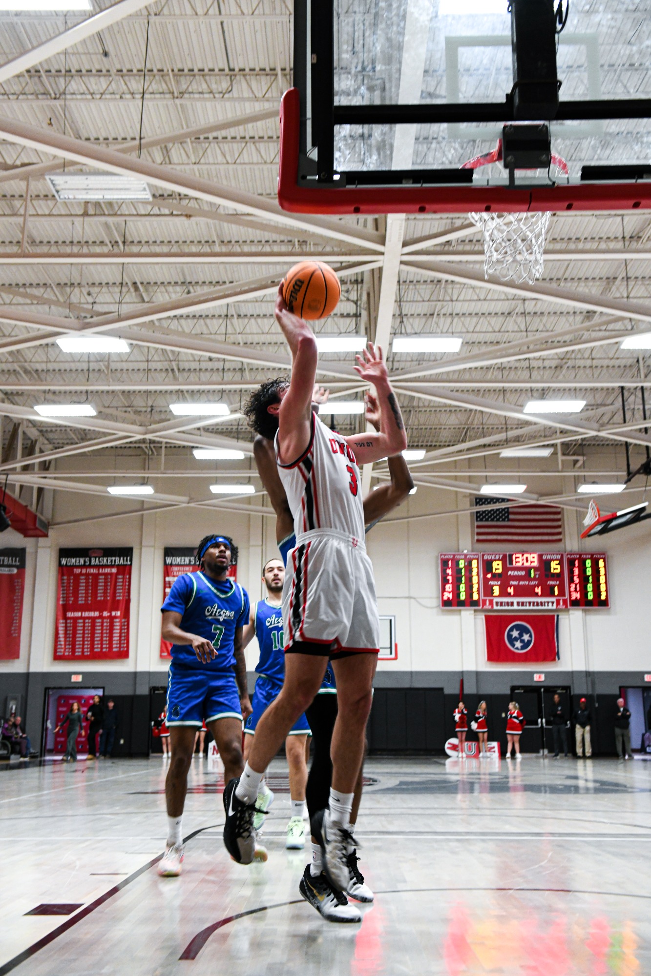 Union University men's basketball versus University of West Florida, January 10, 2026, Fred DeLay Gymnasium, Jackson, Tenn., photos by Molly Vogt