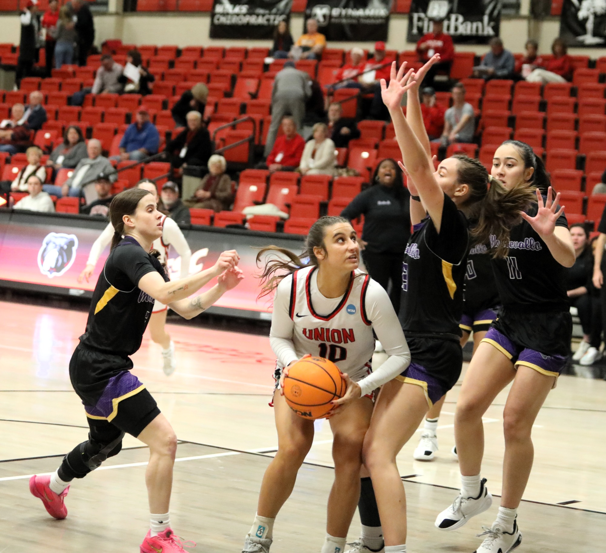 Union University women's basketball versus University of Montevallo, Fred DeLay Gymnasium, Jackson, Tennessee, December 20, 2025, photos by Gail Bailey.