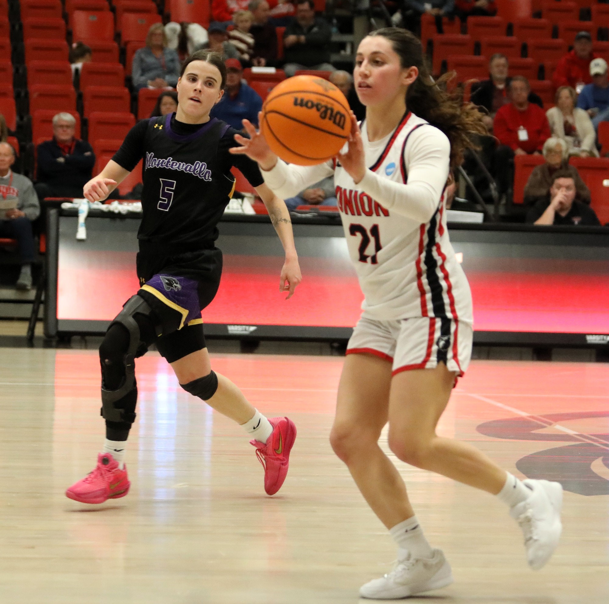 Union University women's basketball versus University of Montevallo, Fred DeLay Gymnasium, Jackson, Tennessee, December 20, 2025, photos by Gail Bailey.