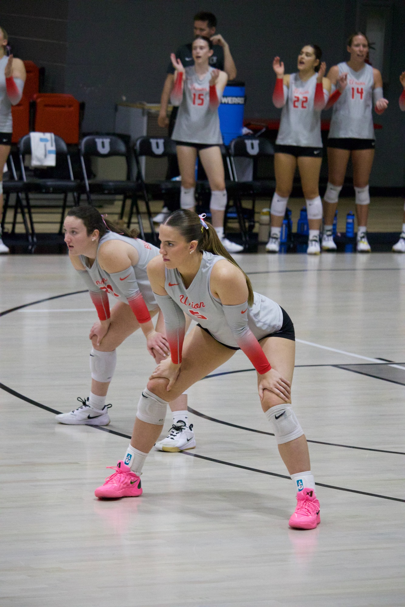Union University volleyball versus Mississippi Christian University, September 29, 2026, Fred DeLay Gymnasium, Jackson, Tennessee, photos by Jenna Booker.
