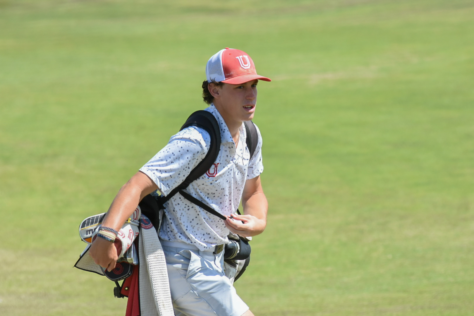 2026 Gulf South Conference Men's Golf Championship, second round, April 21, 2026, Dickson, Tennessee, Greystone Golf Club, photos by Union Sports Communication.