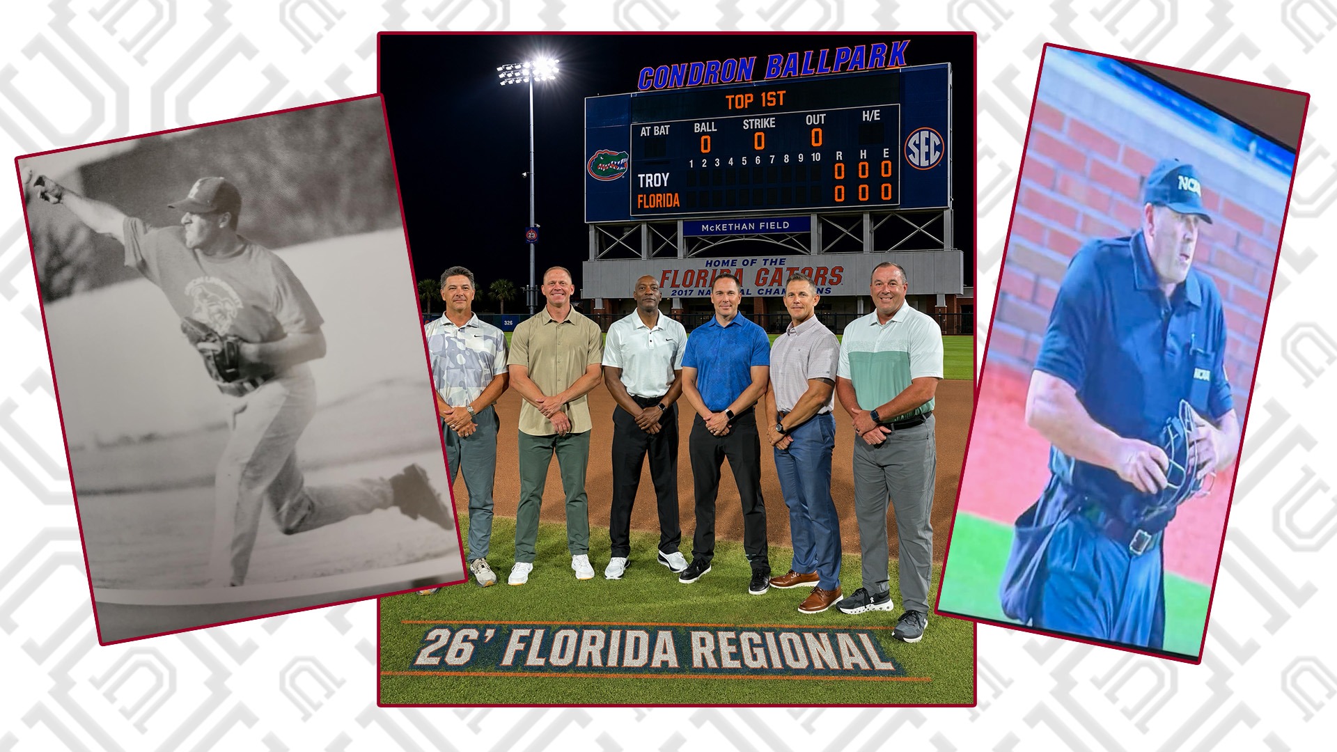 Tommy Cepparulo umpires Gainsville Regional