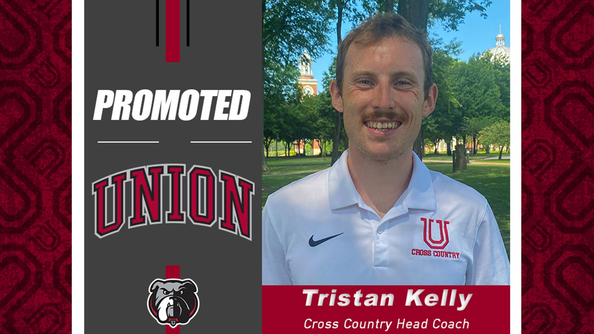 Tristan Kelly, cross country head coach