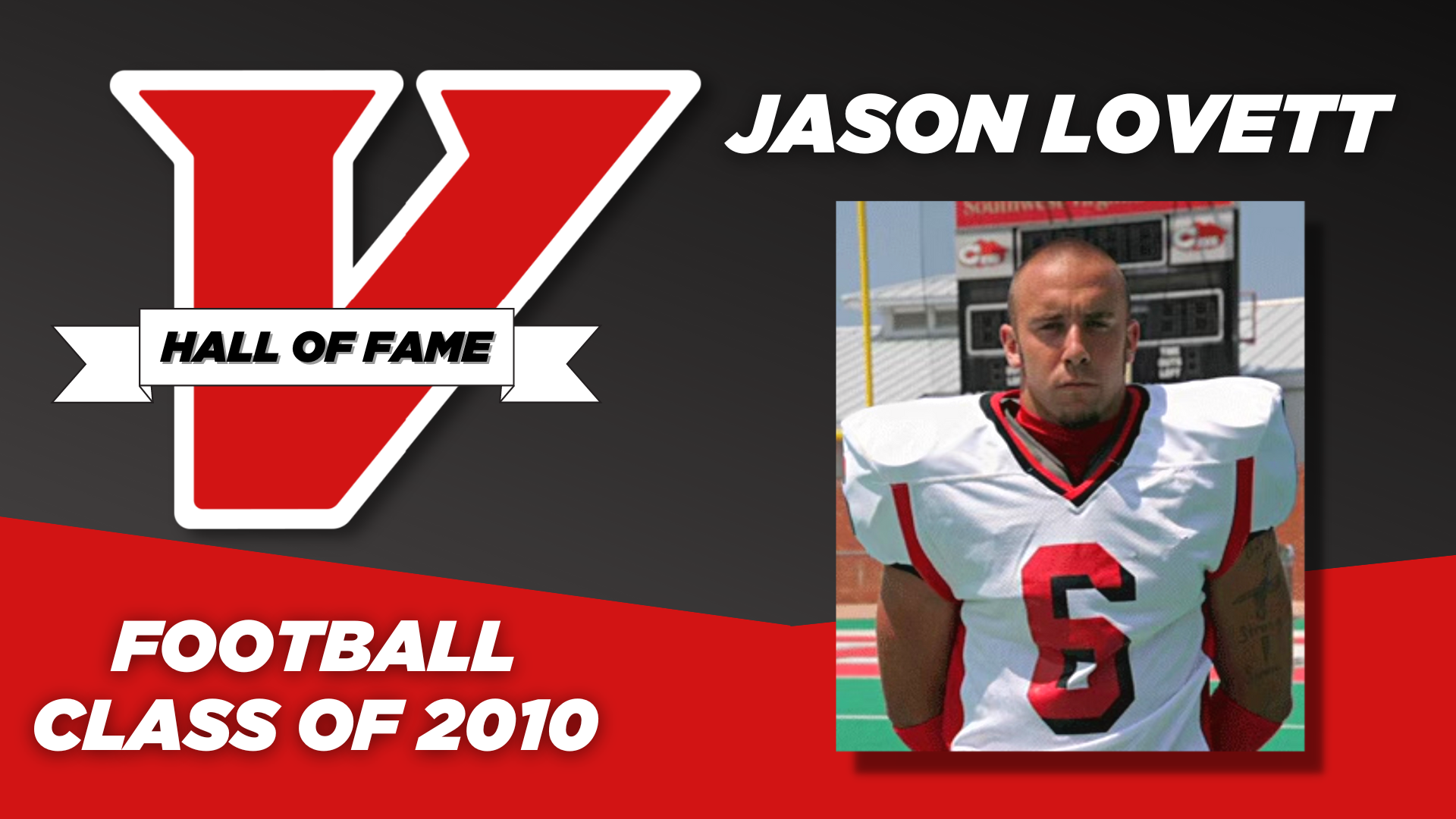 JASON LOVETT SELECTED TO UVA WISE HALL OF FAME The University of