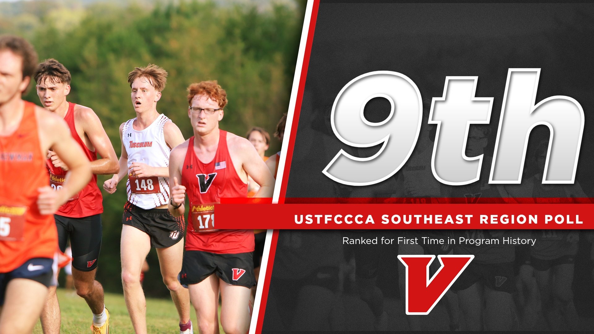 Men's XC Ranked ninth in USTFCCCA Poll for first time ever