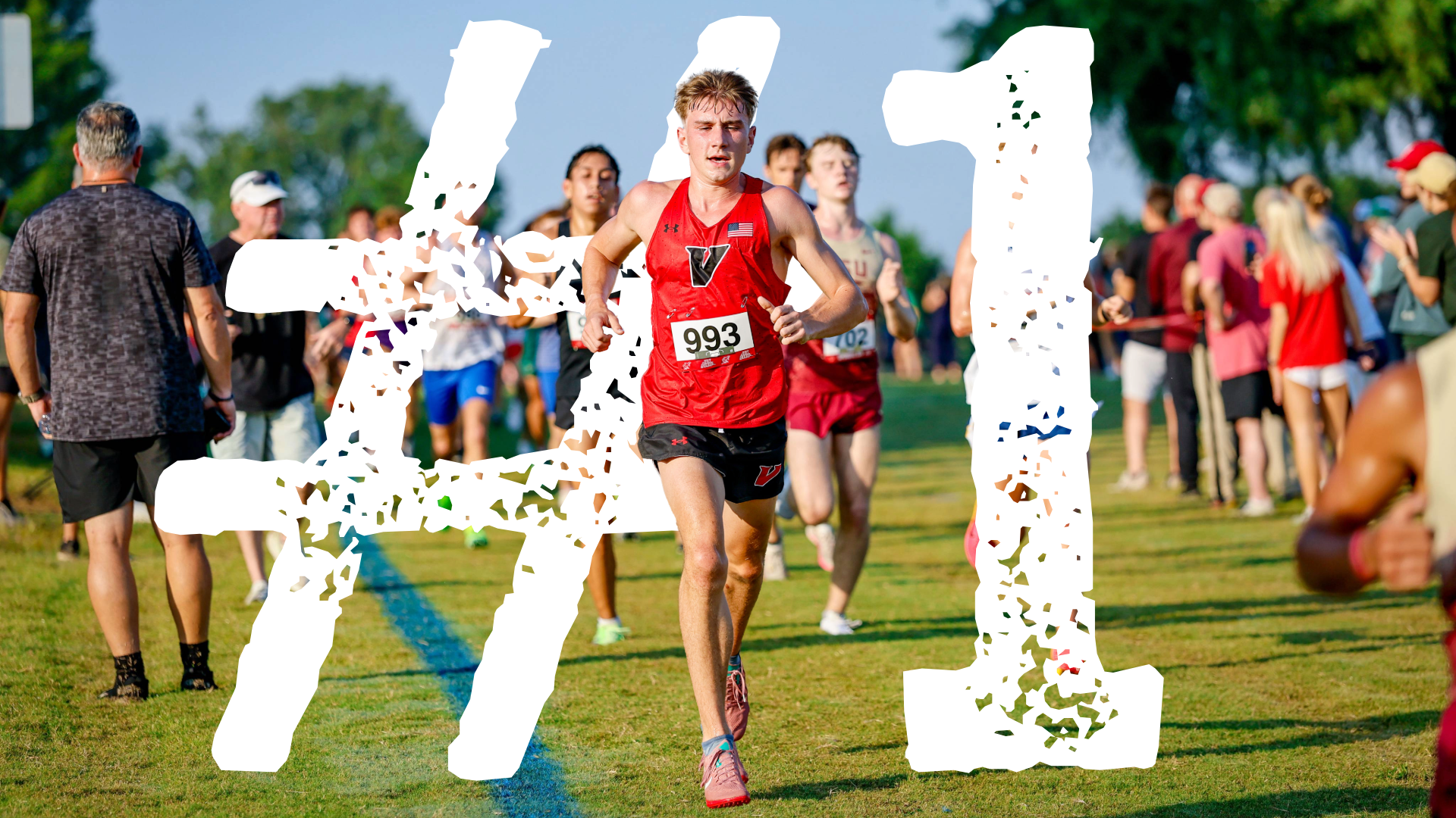 Jonah Adams first place at Royals XC Challenge 2025