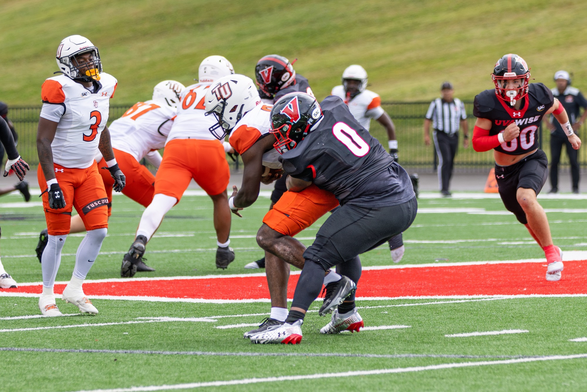 KD Long tackle vs Tusculum 2025