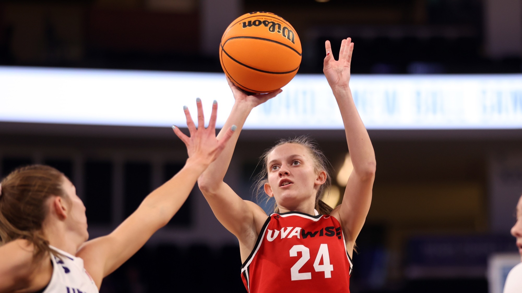 Alissa Cheek shoots the ball at High Point -- 2025-26