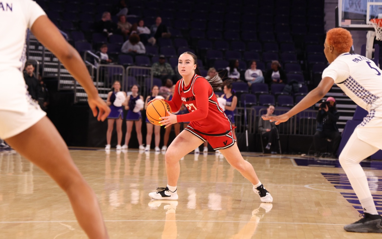 High Point, NC Ð Dec 1: NCAA Women's Basketball - UVA Wise at High Point at Qubein Arena in High Point, NC on December 1, 2025. (Credit: Andy Mead/YCJ)
