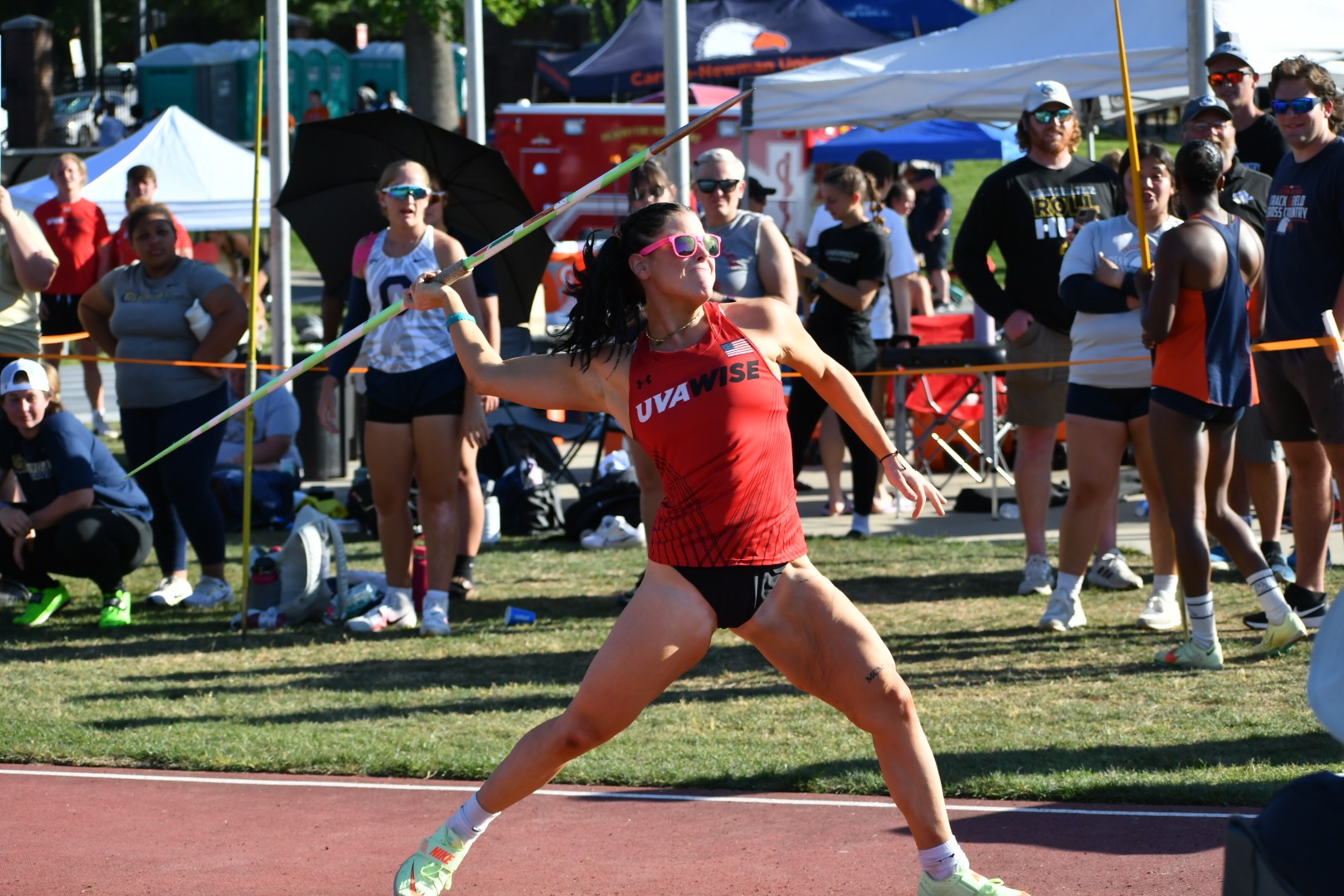 Mady Buchanan javelin SAC Championship 2024