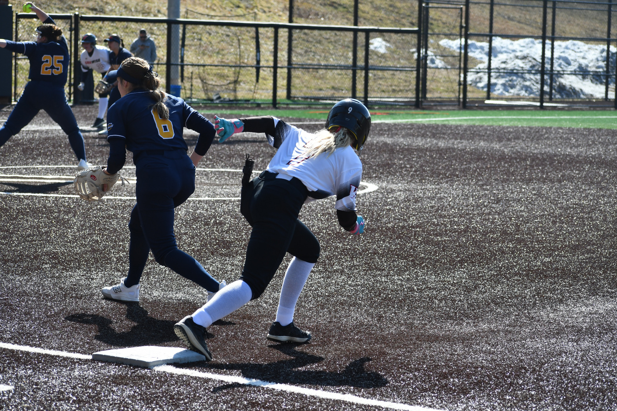 Kylee Holt steals second vs. Cedarville -- 2-13-2026