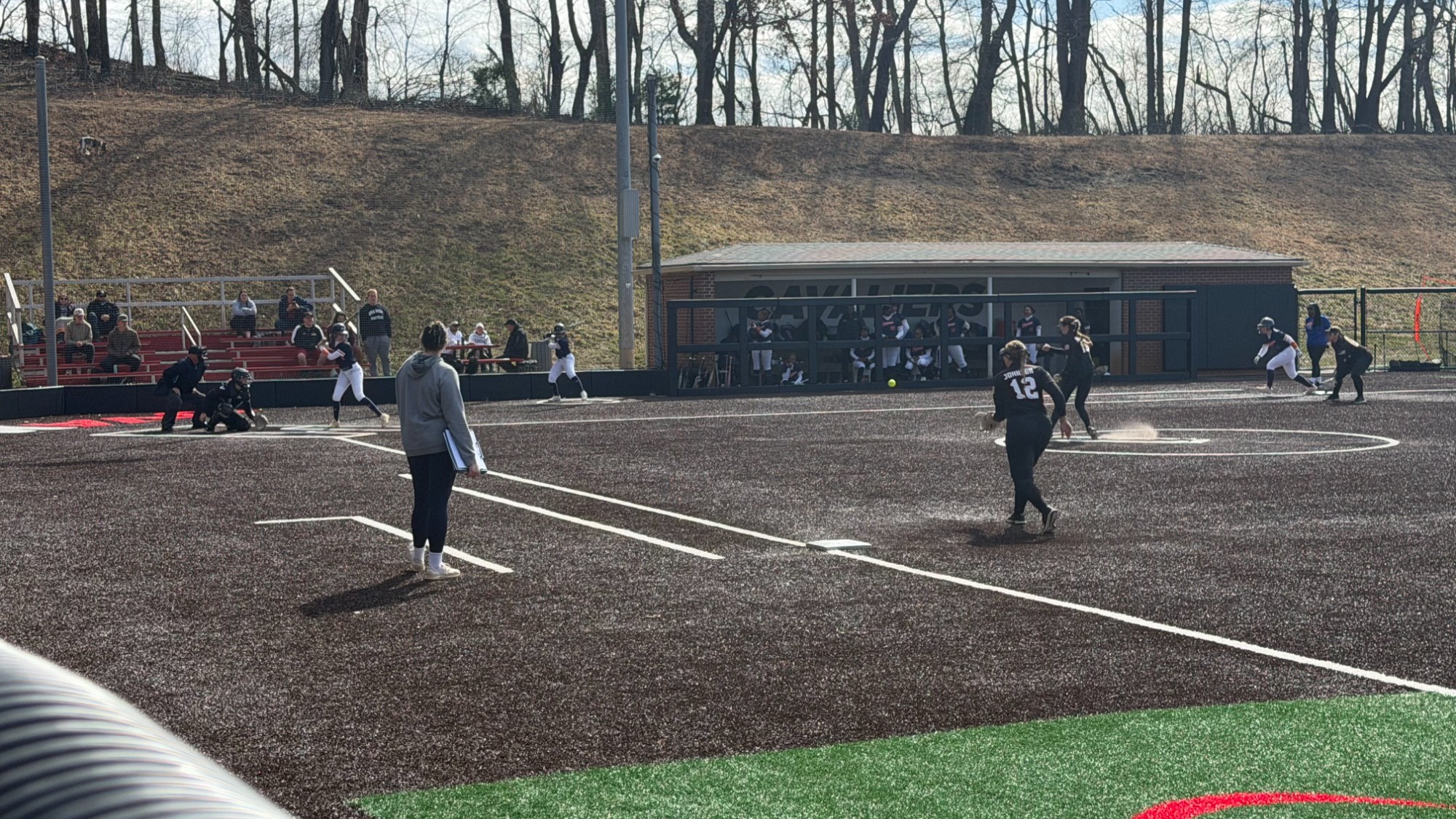 Softball pitch vs. Virginia State - 2026