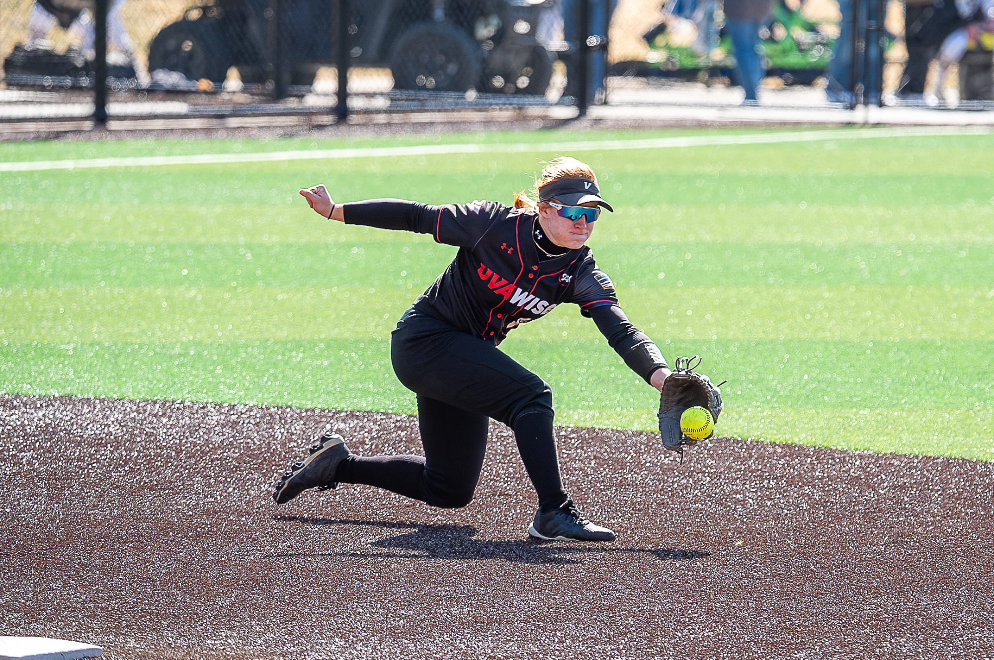 Taylor Clay catches the line drive vs Cedarville 2026