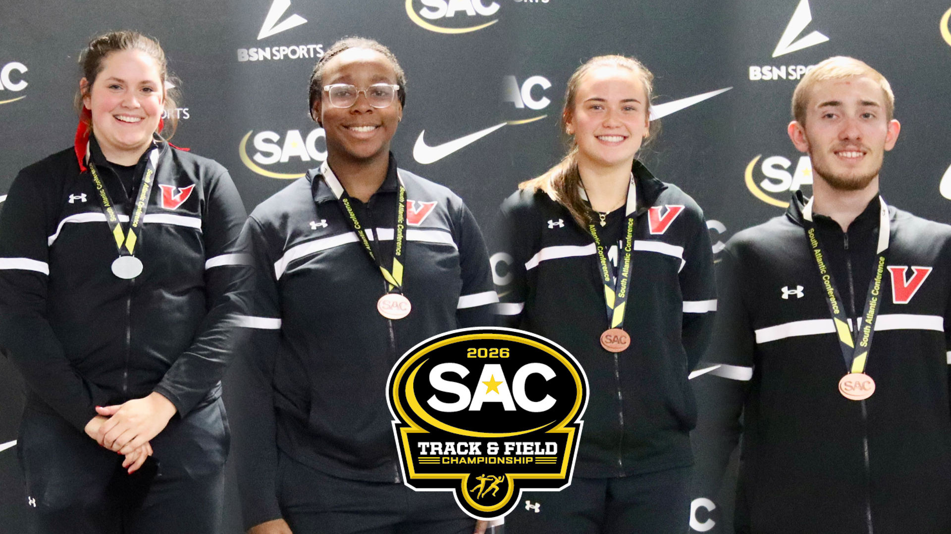 SAC T&G Winners from UVA Wise on the podium