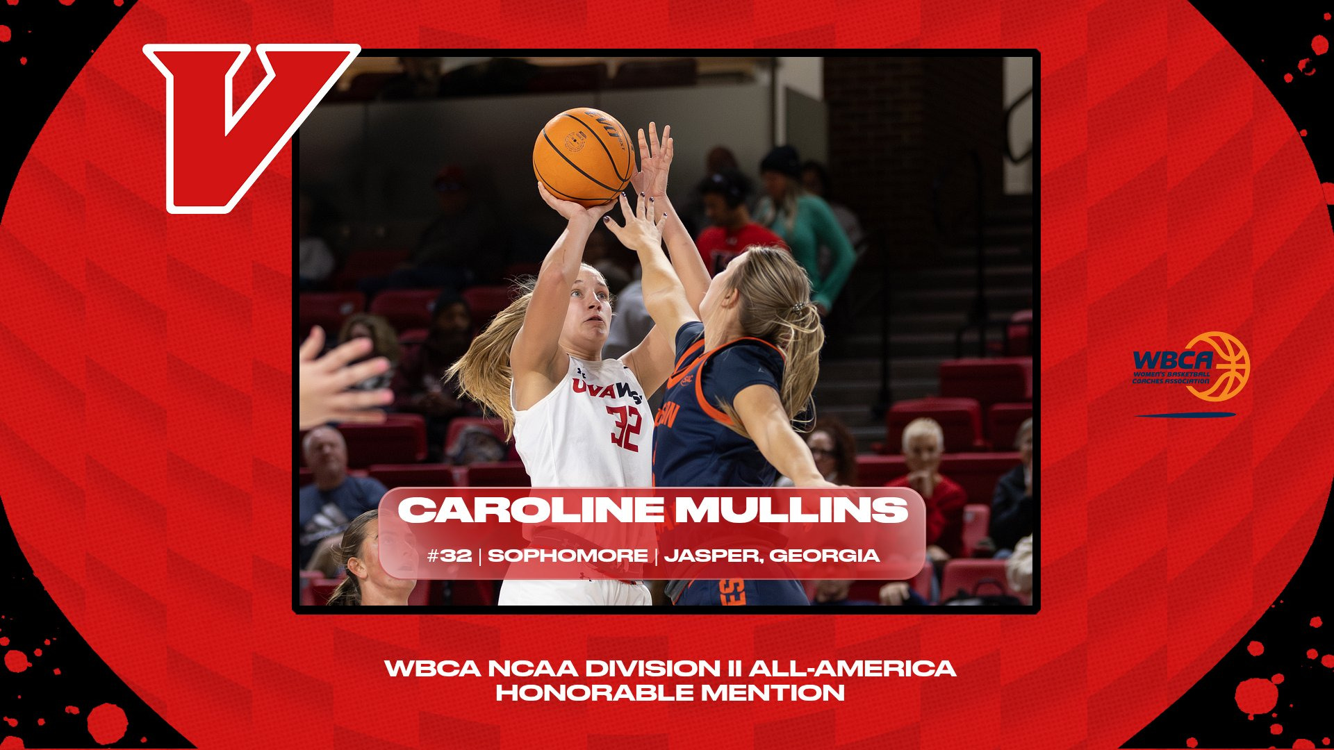 Caroline Mullins All-America Graphic