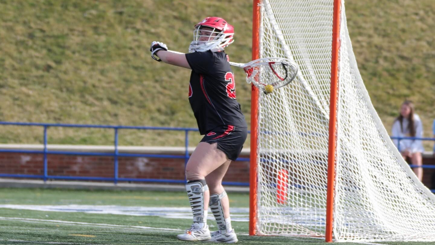 Addie Donalson passes the ball at Catawba - 2026