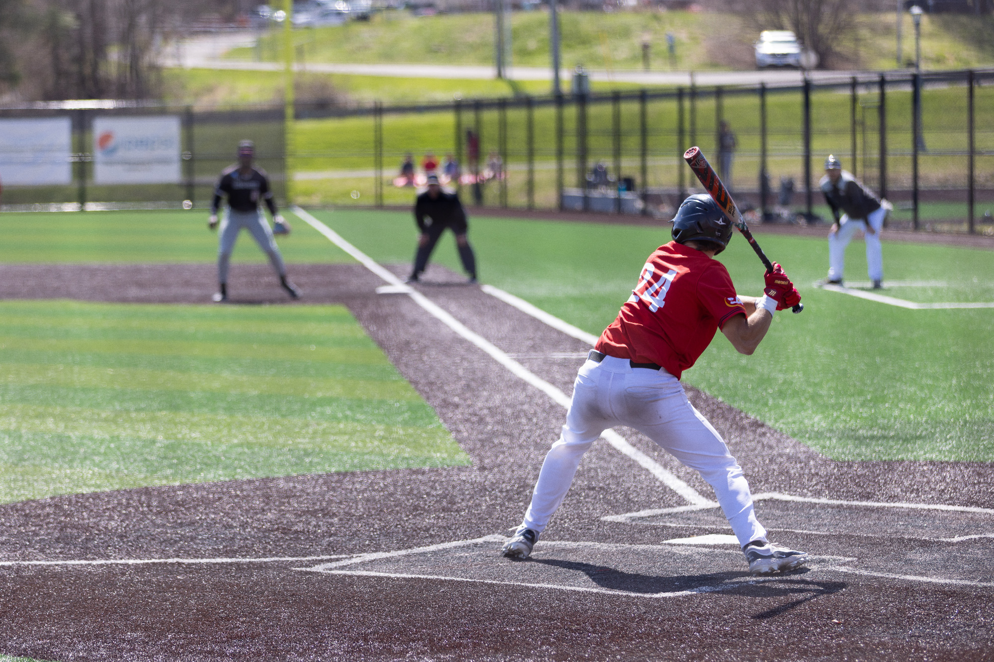 Jacob Boyle at bat vs Lenoir-Rhyne - 2026