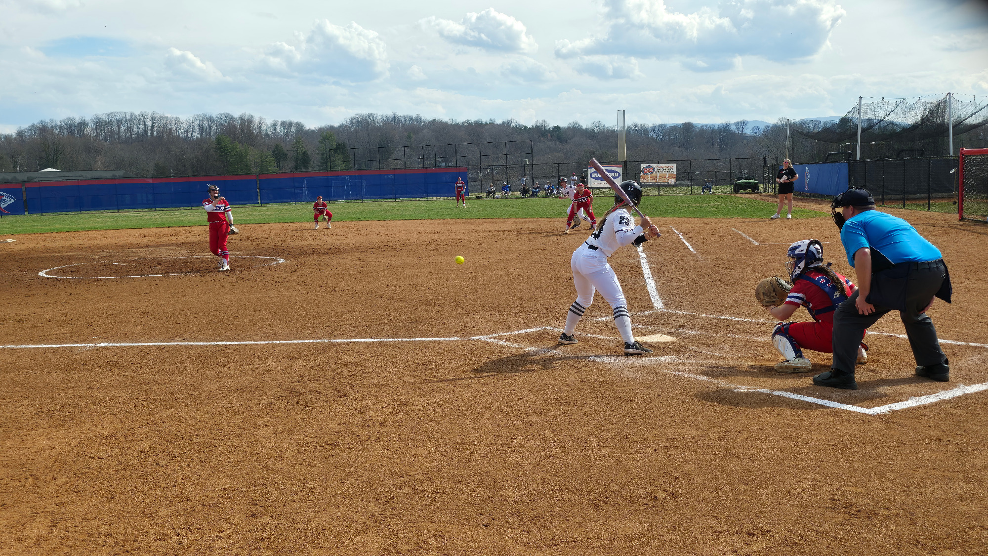 Action photo of Mataya Ausmus at bat at King -- 2026