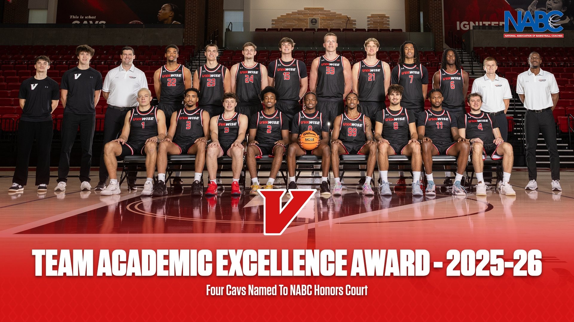 NABC Team Academic Excellence Award -- 2025-26