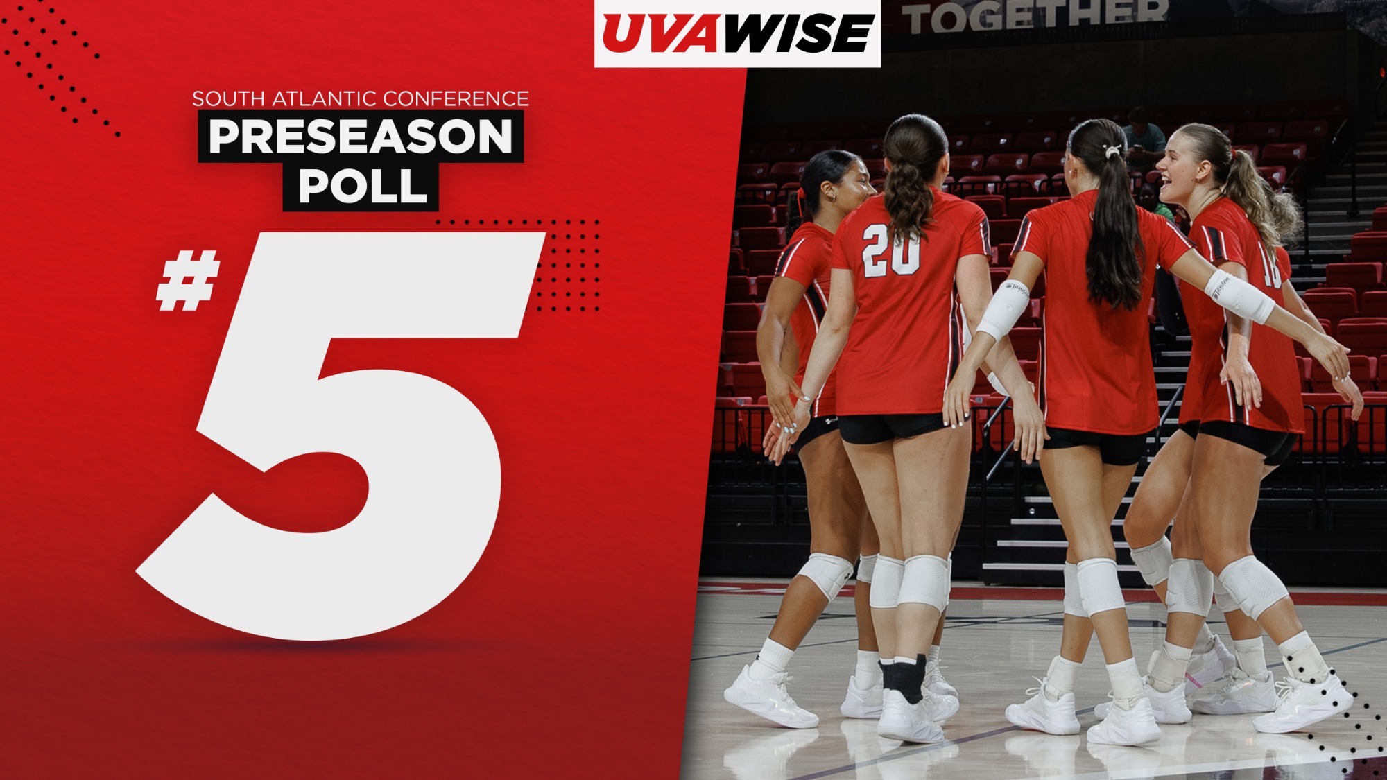 SAC Volleyball Preseason Poll release graphic