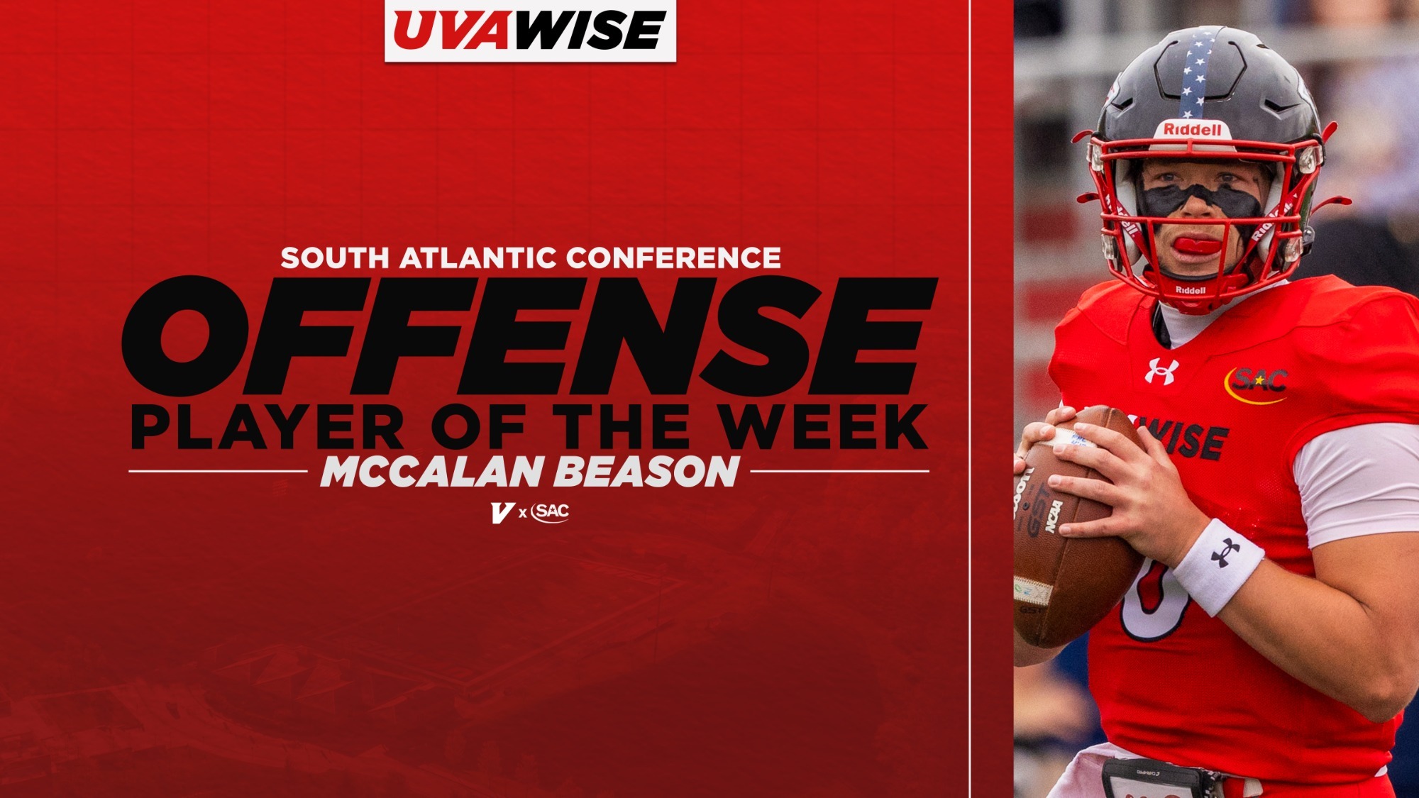 McCalan Beason Player of the Week Graphic