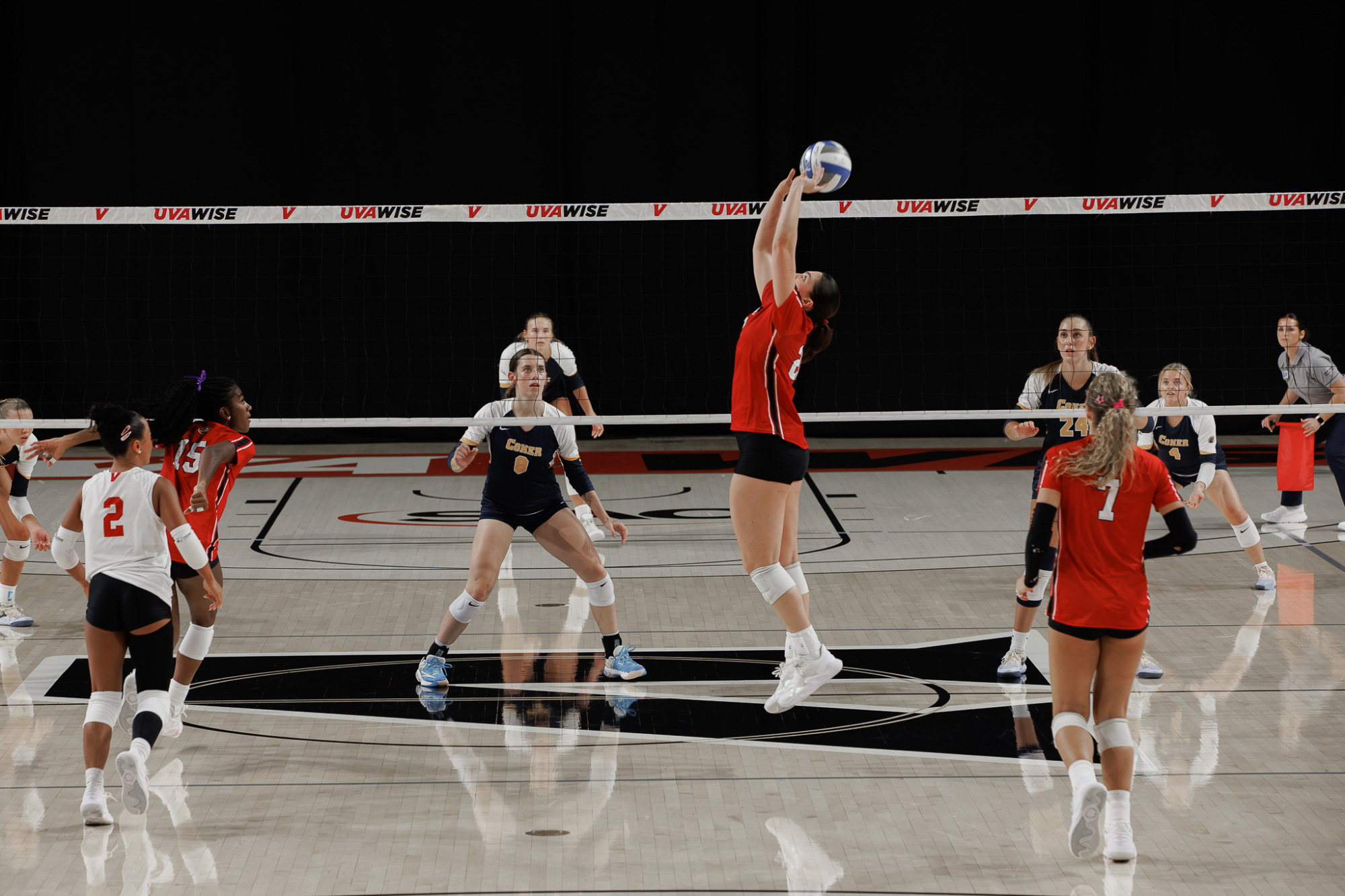 Olivia Amos with the assist vs. Coker -- 9-10-2026