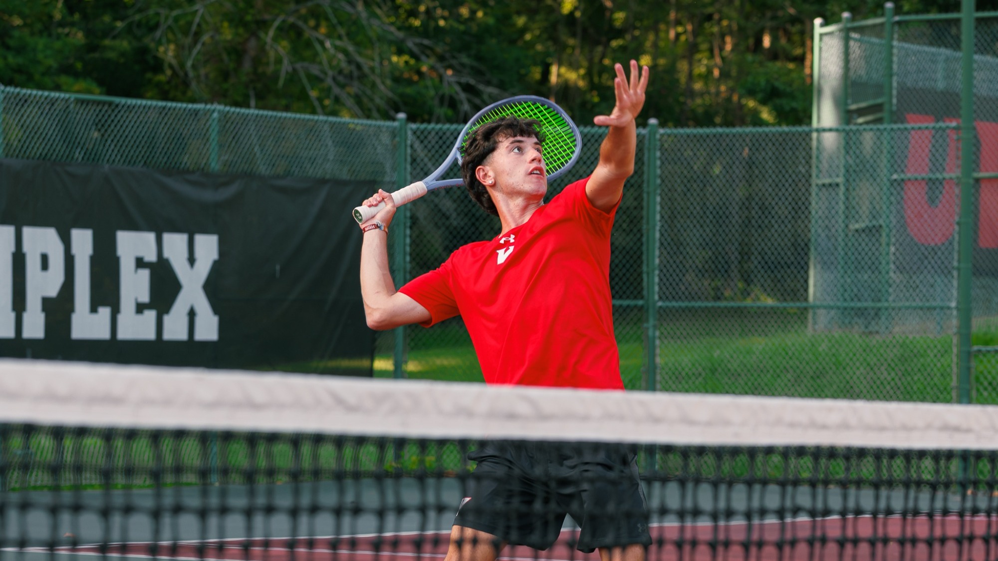 Men's Tennis Player at practice 2026-27