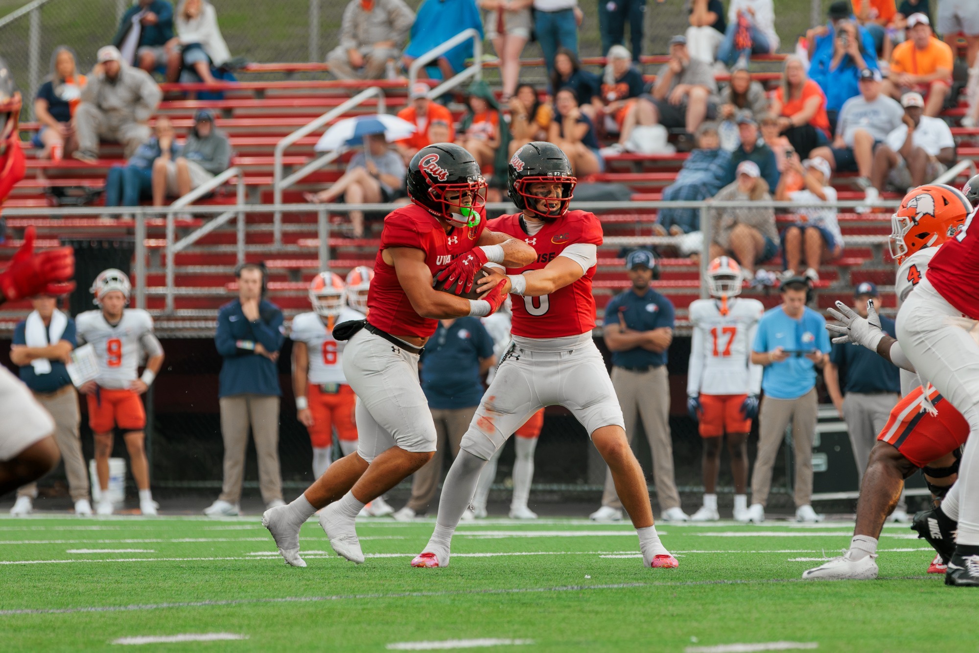 Handoff to running back vs C-N -- 9-19-2026