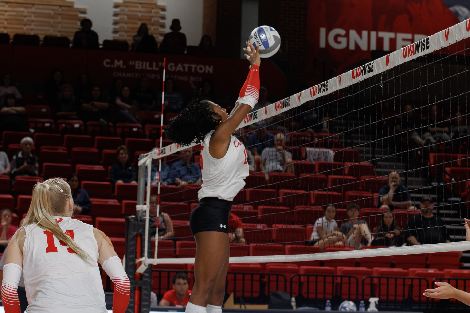 Mable James with the kill vs Wingate - 9-11-2026