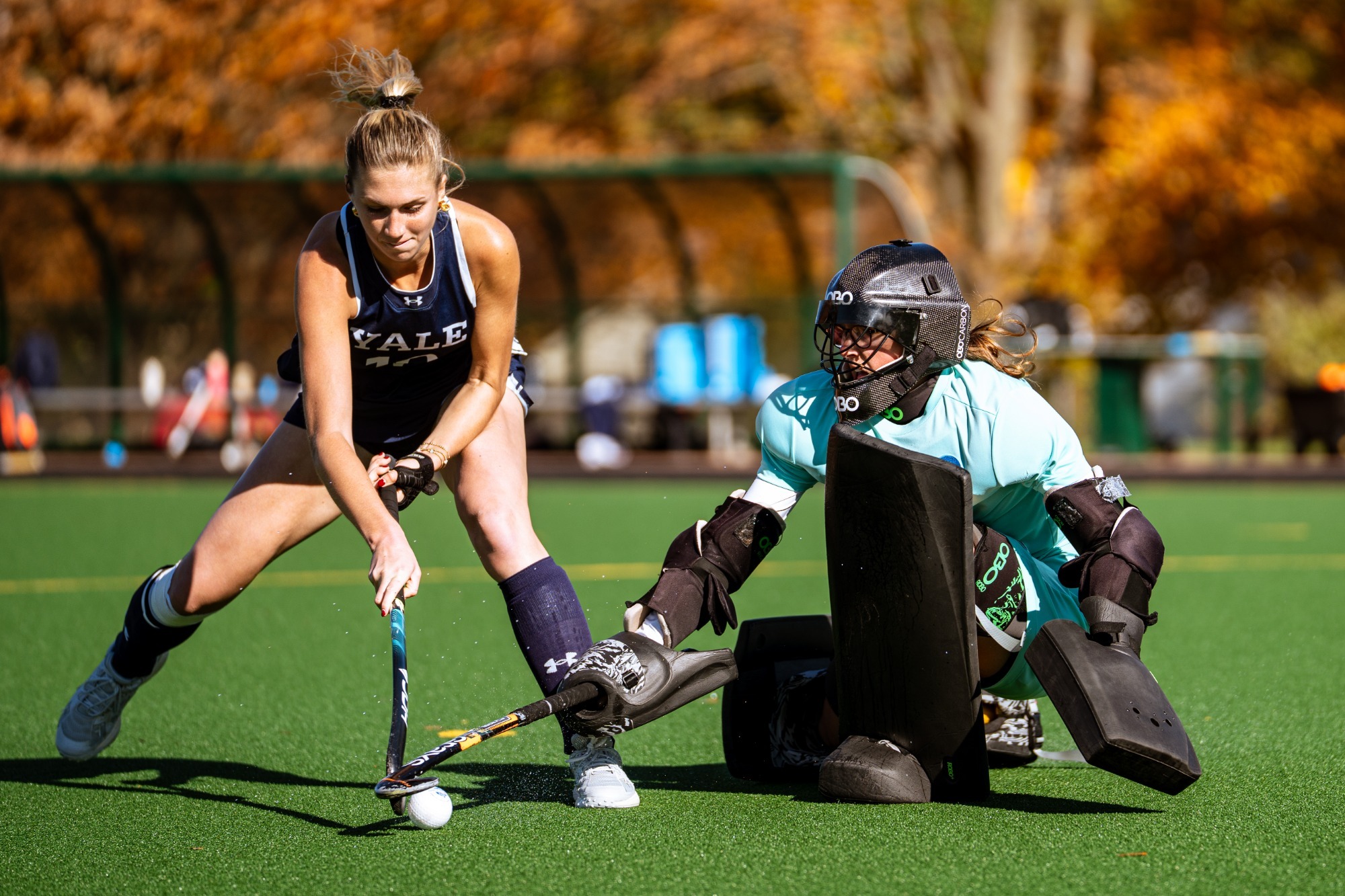 Gunner Stops Yale 
