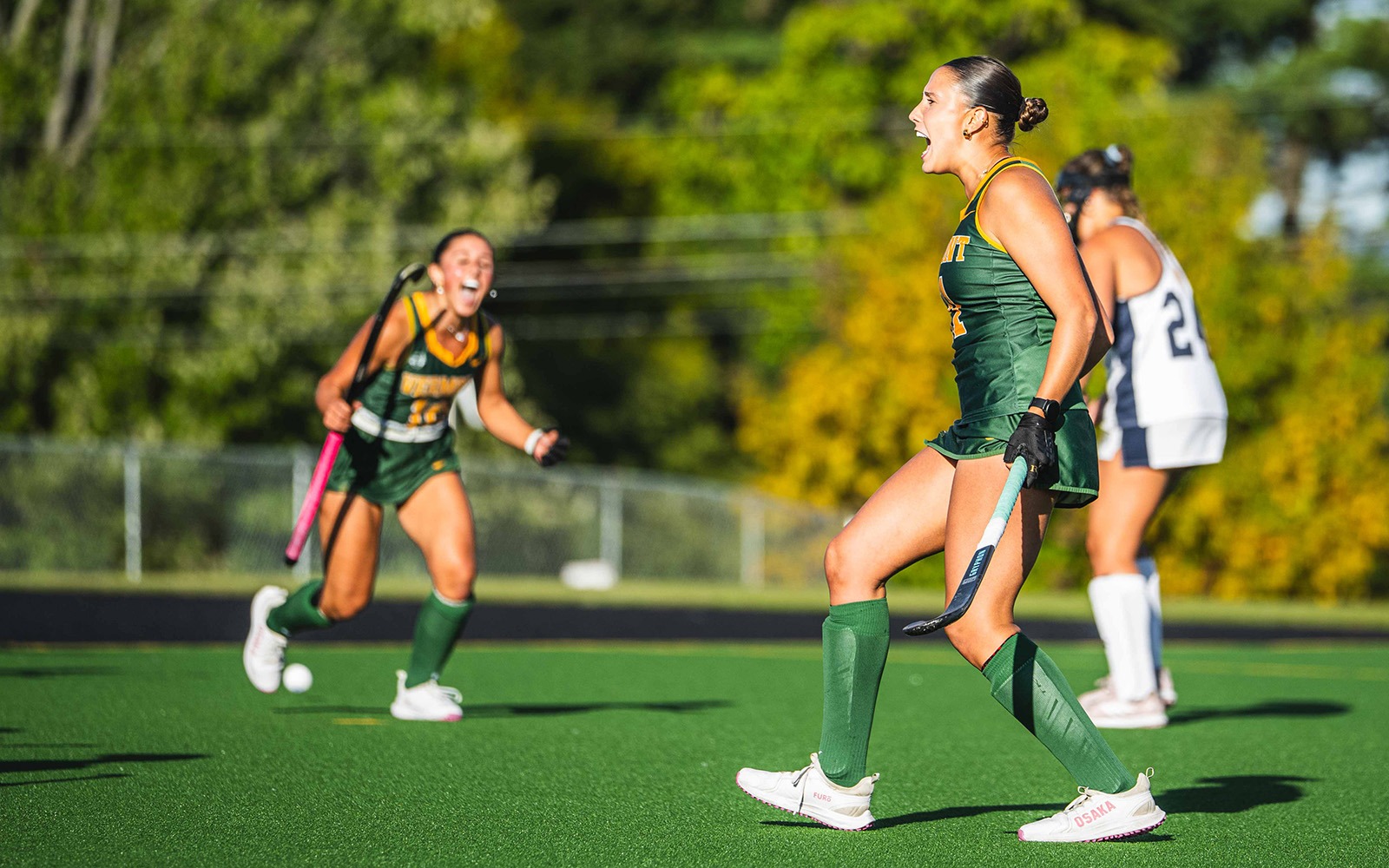Photo taken on 09/22/2026 at Moulton Winder Field, UVM Field Hockey hosts Merrimack in regular season game at home. Credit: Tyler Davis for UVM Athletics